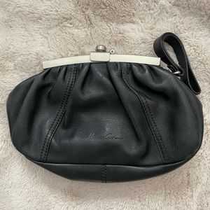 Black clutch, gently used.